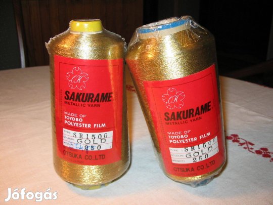 Gépi himzőcérnák eladók