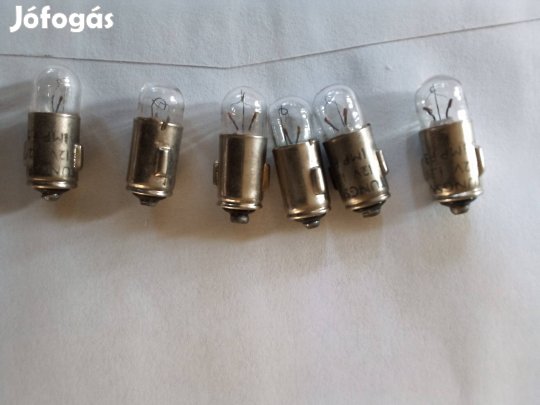 Gépjármű izzó 12 V 1,2 W . 30 db.