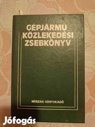 Gépjármű közlekedési zsebkönyv.