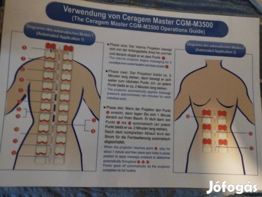 Geragem masszázs ágy eladó Bp.-en