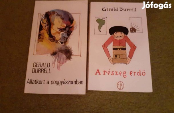 Gerald Durell Állatkert a poggyászomban és A részeg erdő