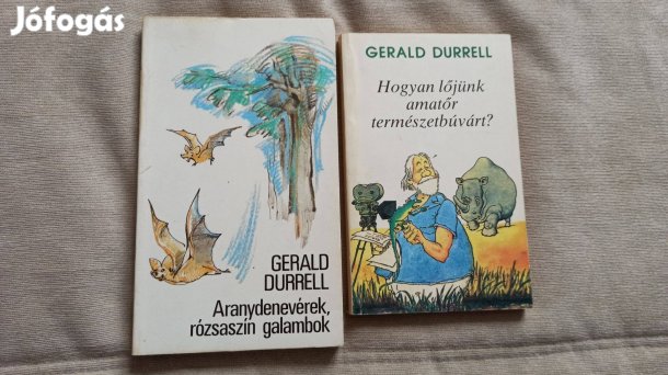 Gerald Durrell könyvek