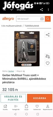 Gerber Suspension-Nxt multiszerszám + Gerber kártyatartó szett