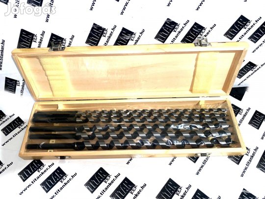 Gerendafúró készlet gerendafúró szett 6db-os 10-20×460mm fa fúrószár c