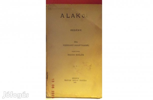 Gerhart Hauptmann: Alakók