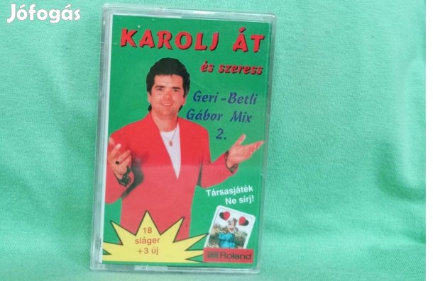 Geri-Betli Gábor - Karolj át és szeress Mk. /új,fóliás/