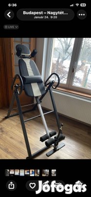 Gerinc nyújtó denevér pad