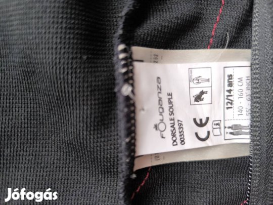 Gerincvédő lovagláshoz