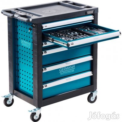 Germania Műhelykocsi-szerszámoskocsi-GWT11, 70 darabos készlet