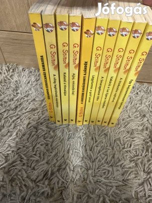 Geronimo Stilton 10 db konyv elado