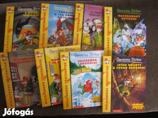 Geronimo Stilton 8db. mesekönyv