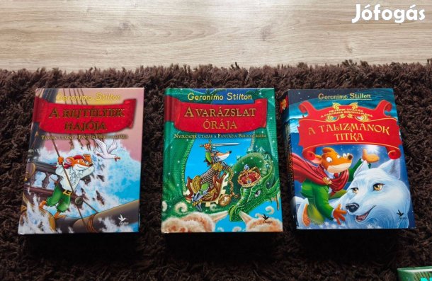 Geronimo Stilton Varazslat Oraja Ropi konyvek Minecraft Legend