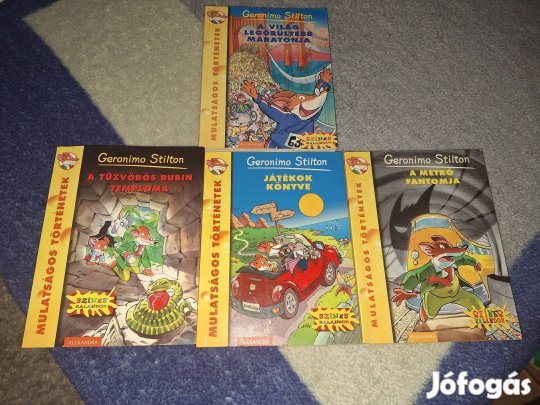 Geronimo Stilton: 4 könyv egy csomagban