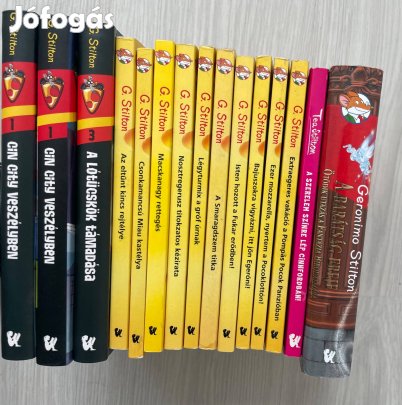 Geronimo Stilton könyvek eladóak!