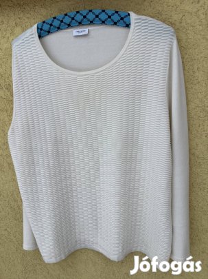 Gerry Weber kremfehér gyapjús pulóver