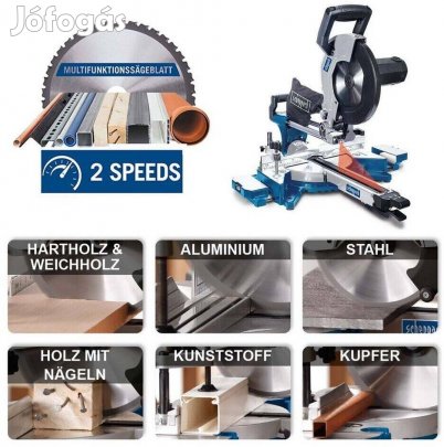 Gérvágó 1700 W | Kétsebességes | 65 mm vágási magasság