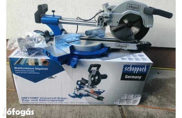Gérvágó fűrész, Scheppach HM 110 MP tejesen új készleten most