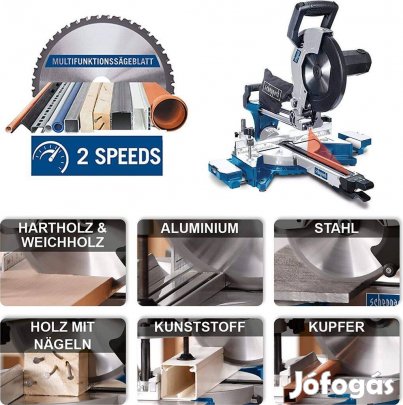 Gérvágó fűrész fához, Hm110MP Multifunkciós, Alumínium, Acél, Műanyag