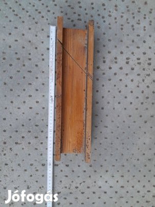 Gérvágó láda keményfa 37x10x7cm