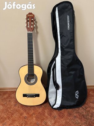 Geryon feles klasszikus tanulógitár szivacs tokkal