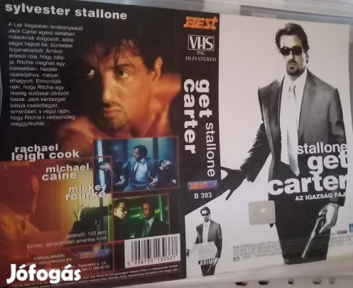 Get carter - krimi VHS - Sylvester Stallone