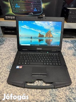 Getac S410 katonai laptop eladó (Intel I5 6300U 4X2,4Ghz, 16GB DDR4)