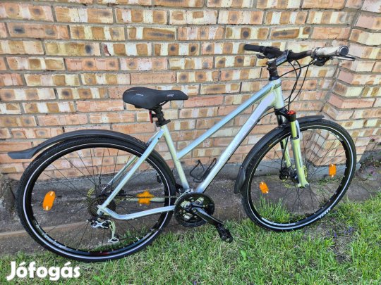 Ghodt 28" női trekking kerékpár bicikli tárcsafék alu teleszkópos