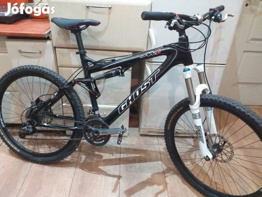 Ghost AMR full XTR, Fox kashima, karbon, downhill kerékpár, bicikli
