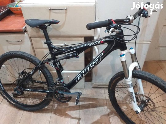 Ghost AMR full XTR, Fox kashima, karbon, downhill kerékpár, bicikli B