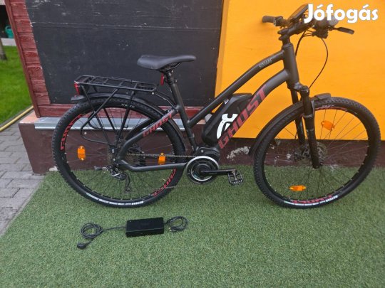 Ghost Square Cross Ebike Shimano motorral tárcsafékkel szép állapotban