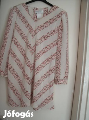 Gianni Balenti bézs alapon piros mintás tunika "XL" Mell.:104 cm, Hoss