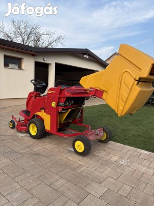 Gianni Ferrari frontkaszás magasürítés fűnyíró traktor John