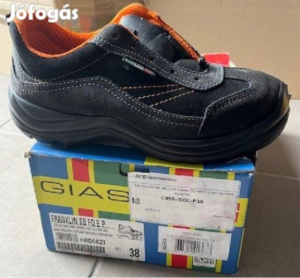 Giasco Franklin SB FO E P Wruhrosrc villanyszerelő védőcipő 40es méret