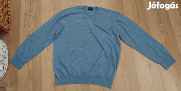 Giesswein 150 Euros gyapju finomkötött férfi pulóver XL