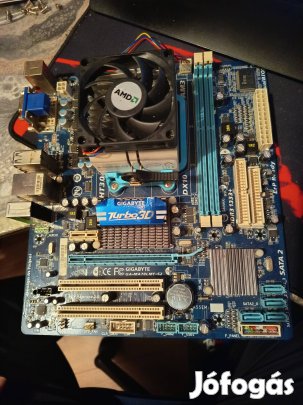 Gigabyte AM3 félkonfig/Alaplap+cpu+hűtő