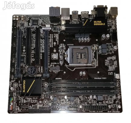 Gigabyte GA-B150M-D3H alaplap s1151 v1