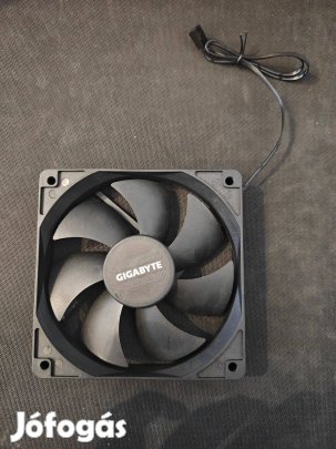 Gigabyte PC rendszer ventilátor 120 mm fekete/fehér