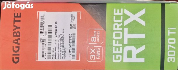 Gigabyte Rtx 3070 Ti 8Gb Gaming OC