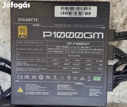 Gigabyte p1000gm tápegység