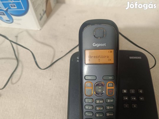 Gigaset AS285 hordozható vezetékes telefon (zozizo)