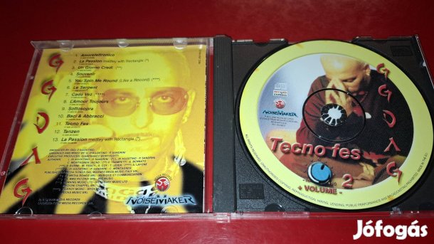 Gigi D'Agostino Techno Fes. Vol.2  Ep Cd 2000 Magyar kiadás