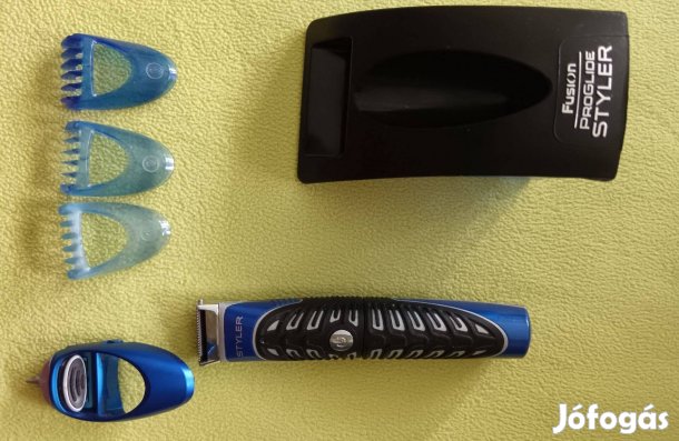 Gillette Fusion Proglide Styler borotva -nyírófej-tartó 3-d ár! Elemes