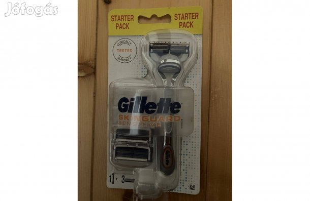 Gillette Skinguard borotvakészülék 3 db borotvabetéttel