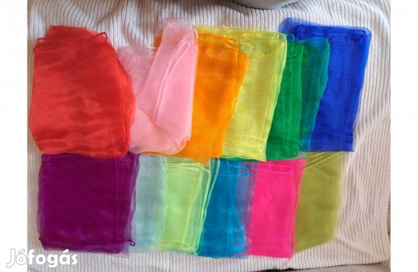 Gimnasztikai/Torna kendő 12 darabos készlet