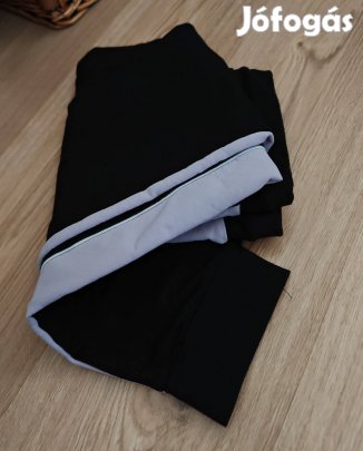 Gina női melegítő nadrág levendula csíkkal