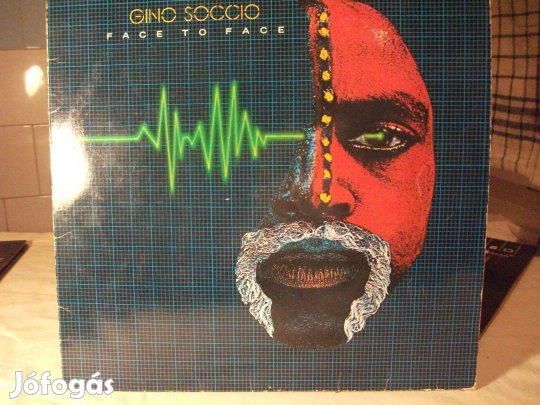 Gino Soccio - Face To Face - LP album ( Elektro Disco )