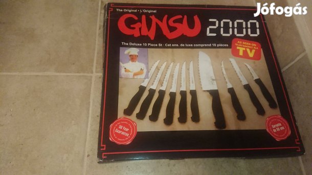 Ginsu Deluxe 2000 10 darabos konyhai kés készlet konyha késkészlet kés
