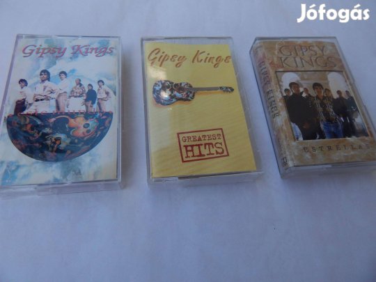 Gipsy Kings Műsoros Audió kazetták 3 Darabos szett Eredeti