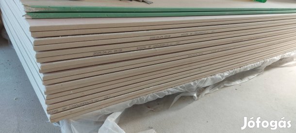 Gipszkarton táblák 1250x2000x15mm
