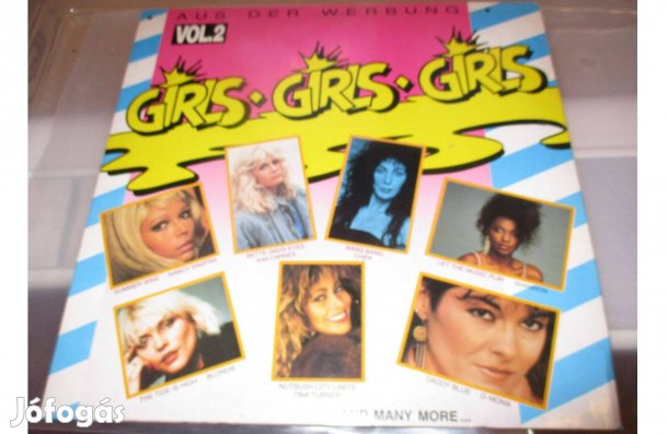 Girls girls girls bakelit hanglemez eladó